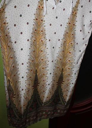 Натуральная женская пляжная туника, платье, наш 52-54 размер из египта3 фото