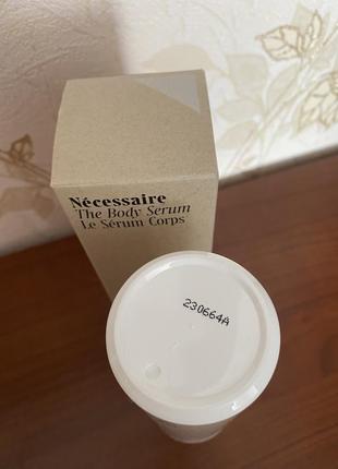 Сыворотка для тела necessaire the body serum - with hyaluronic acid, niacinamide + ceramide