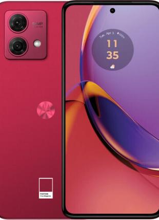 Смартфон motorola moto g84 12/256gb  viva magenta, nfc, 50+8/16мп, snapdragon 695, p-oled 6.5", 5000 ма*ч