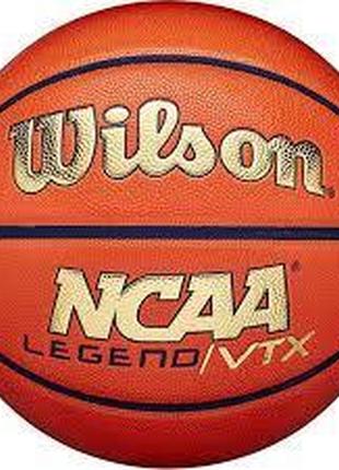 М'яч баскетбольний wilson ncaa legend vtx bskt orange/gold size7