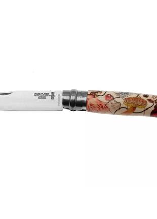 Нож opinel № 8 limited edition nature by rommy gonzalez