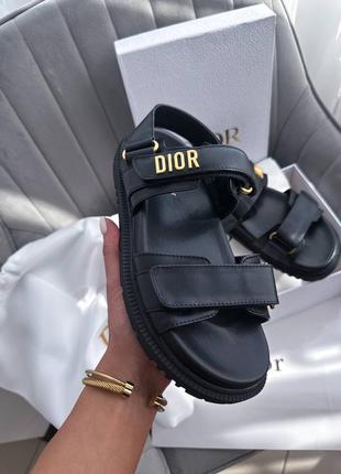 Сандалі d1or sandals “premium black”