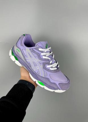 Кросівки asics gel-nyc purple4 фото
