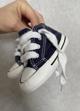 Детские пинетки converse all star для 3-6 мес