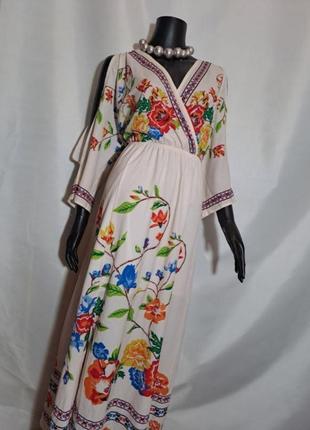 Оригинальное платье цветы #24110 фото