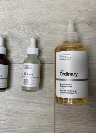 Уходная косметика the ordinary, красный пилинг