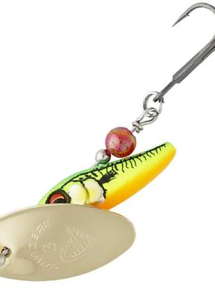 Блесна savage gear sticklebait spinner #3 9.1g firetiger gold