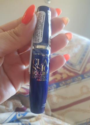 Туш maybelline new york,отримати потрійний ефект об'єму