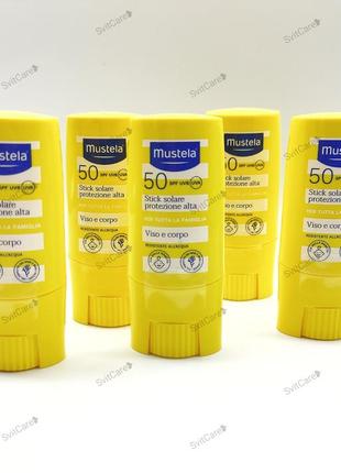 Mustela sun stick spf50 9 ml1 фото