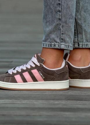 Adidas campus brown\rose 36