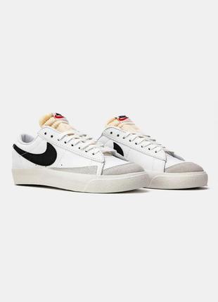 Кросівки nike blazer low 77 vintage white black