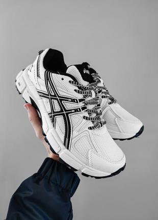 Кроссовки asics gel kahana 8 white black