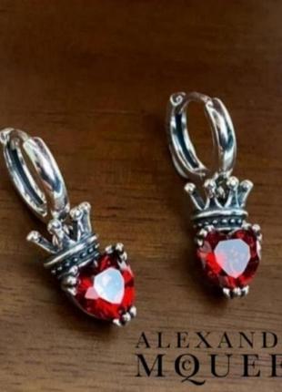 Серьги серебро silver original проба 925