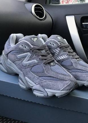 New balance 9060 grey premium кроссовки