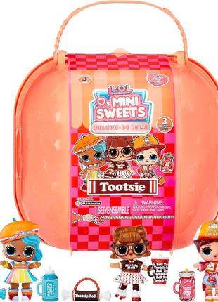 Чемодан lol surprise mini sweets deluxe tootsie лол мини свитс делюкс тутси серия 3  набор