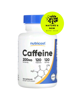 Nutricost кофеин 200 мг - 120 капсул / сша