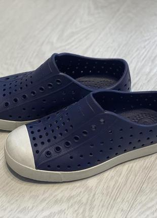 Продам кеди гумові (по типу кроксів) native, р. с12 (18см)