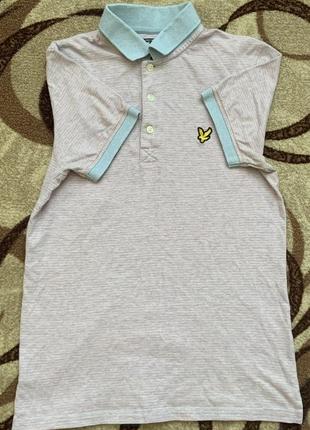 Поло от бренда lyle &amp; scott