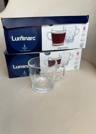 Скляні чашки від luminarc