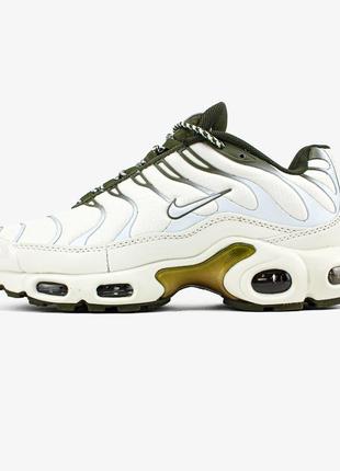 👟 кроссовки nike air max plus light bone "olive" / наложка bs👟