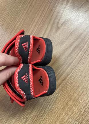 Легкие сандалии босоножки adidas оригинал 21 размер3 фото
