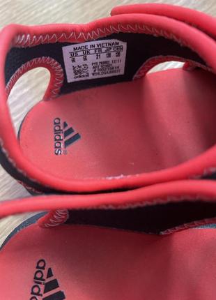 Легкие сандалии босоножки adidas оригинал 21 размер5 фото