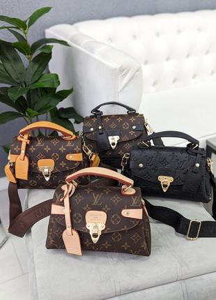 Сумка женская louis vuitton madeleine bb brown caramel