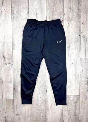 Nike dri-fit штаны m размер спортивные чёрные оригинал