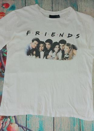 Футболка біла серіал друзі friends розмір м