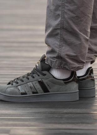 Adidas campus grey black 40