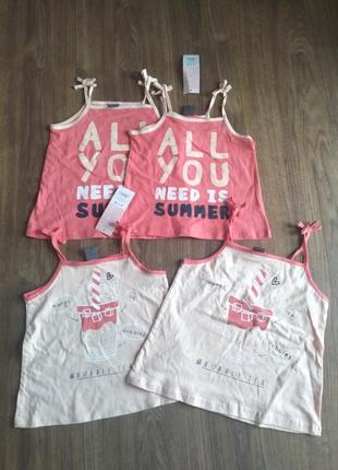 Детские майки на девочку