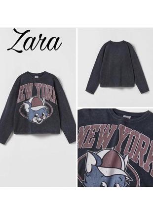 Реглан/топ/лонг/кофта для девочки/zara