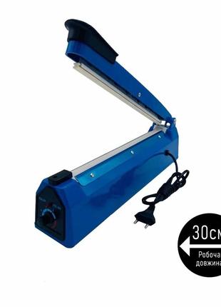 Импульсный запайщик пакетов и пленки pfs-300 пластиковый корпус