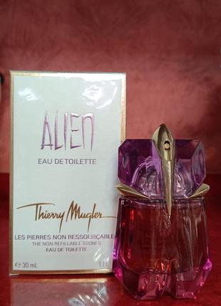 Thierry mugler — alien eau de toilette (2009) — туалетна вода 30 мл- вінтаж, випуск, формула аромату 2009 року