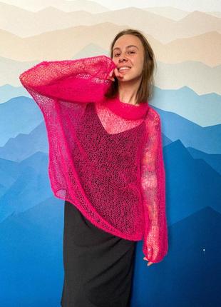 Светр павутинка. handmade