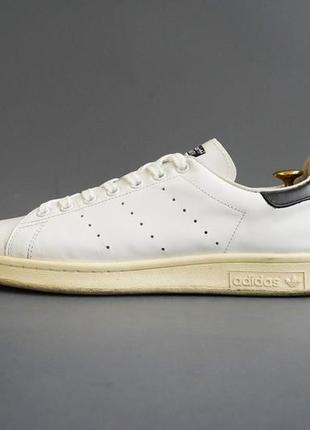 Кросівки шкіряні білі adidas stan smith розмір 42-43