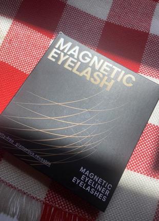 Магнитные ресницы с подводкой magnetic eyelash1 фото