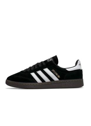 Adidas spezial black white brown3 фото