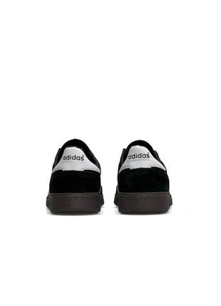 Adidas spezial black white brown4 фото