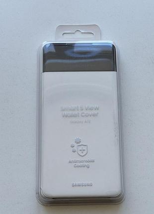 Чохол для samsung a72 smart s view wallet cover white (ef-ea725pwegru) samsung