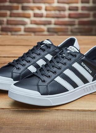 Кросівки кеди чоловічі adidas superstar