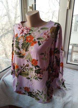 Брендова віскозна блуза блузка6 фото