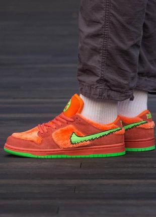 Кроссовки nike sb dunk low grateful dead bears orange