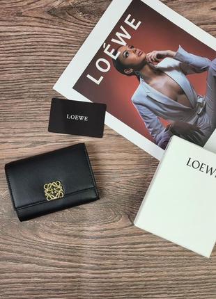 Кошелек loewe в классическом черном цвете