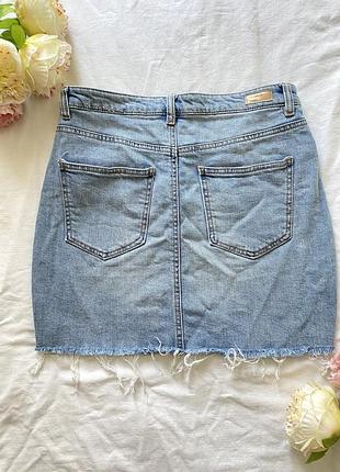 Джинсовая юбка мини 3