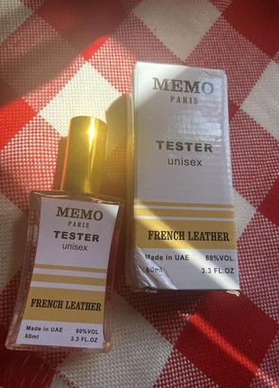 Тестер унисекс memo french leather 60 мл1 фото