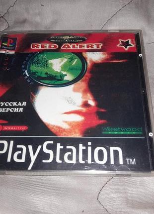 Гра command and conquer red аlert ps1 sony playstation 1 ps one диск game плейстейшн стратегія psx