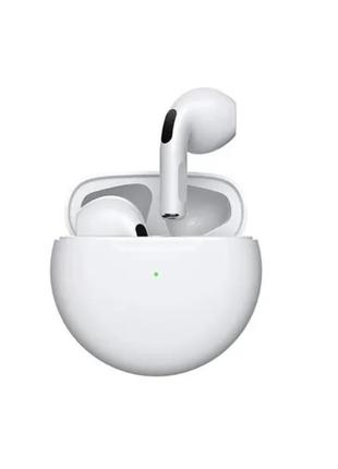 Наушники tws pro 6 гарнитура tws white