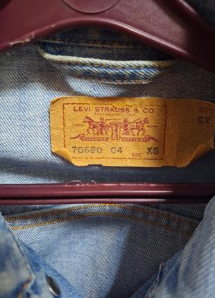 Levi's 70590 04 жіноча вінтажна джинсова куртка