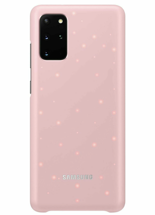 Чохол led cover для samsung galaxy s20 plus (g985) ef-kg985cpegru - pink